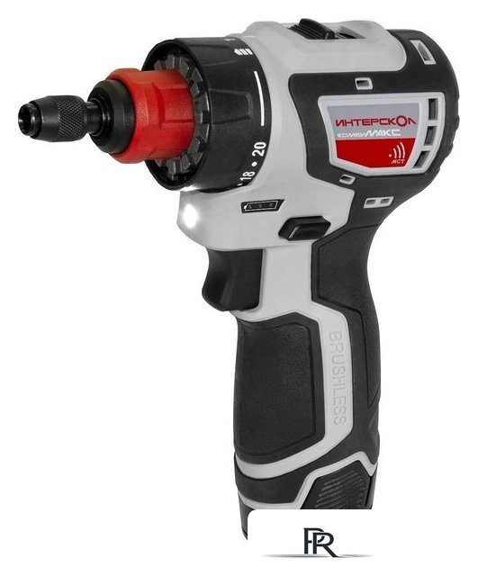 Дрель-шуруповерт Интерскол КомбиМАКС ДА-10/12В 36 687.2.2.79 (с 2-мя АКБ, кейс) - Изображение №6 — Интернет-магазин ПроЗаказ