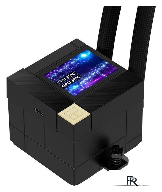 Система жидкостного охлаждения для процессора Thermalright Core Matrix 360 Vision ARGB (черный) - Изображение №6 — Интернет-магазин ПроЗаказ