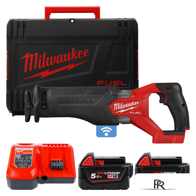 Сабельная пила Milwaukee Fuel M18 M18ONEFSZ-502X 4933478294 (с 2-мя АКБ, кейс) - Изображение №1 — Интернет-магазин ПроЗаказ