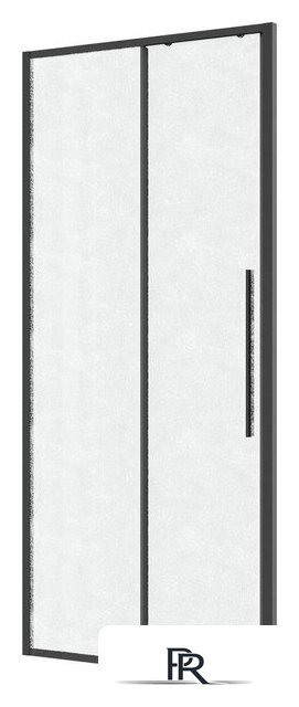 Душевая дверь Niagara Nova NG-34-L9CHGR 90x195 (графит/шиншилла стекло) - Изображение №2 — Интернет-магазин ПроЗаказ