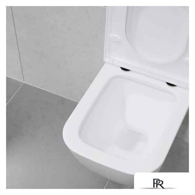 Унитаз подвесной Lauter Nuremberg 21811 + 21901002 (белый, с кнопкой смыва 219704J черный) - Изображение №29 — Интернет-магазин ПроЗаказ