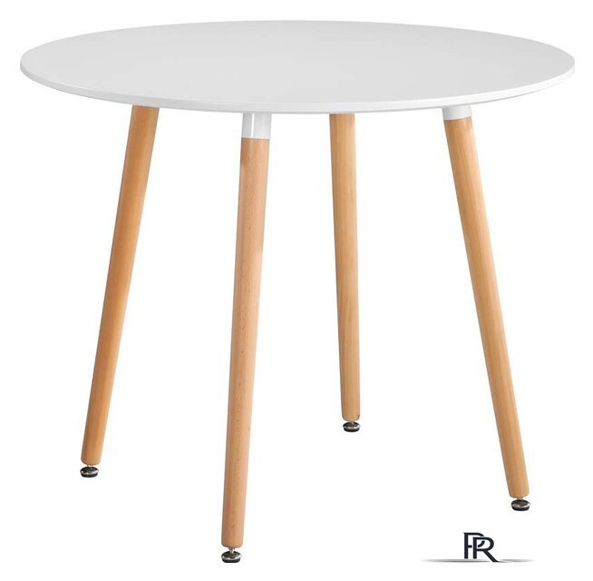 Кухонный стол Mio Tesoro ST-025 80x74 (белый/дерево) - Изображение №1 — Интернет-магазин ПроЗаказ