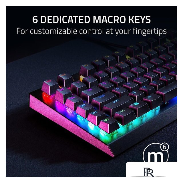Клавиатура Razer BlackWidow V4 X (Razer Green, нет кириллицы) - Изображение №9 — Интернет-магазин ПроЗаказ