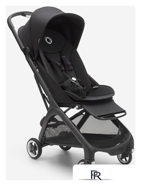 Коляска прогулочная «книга» Bugaboo Butterfly (black/midnight black) - Изображение №1 — Интернет-магазин ПроЗаказ