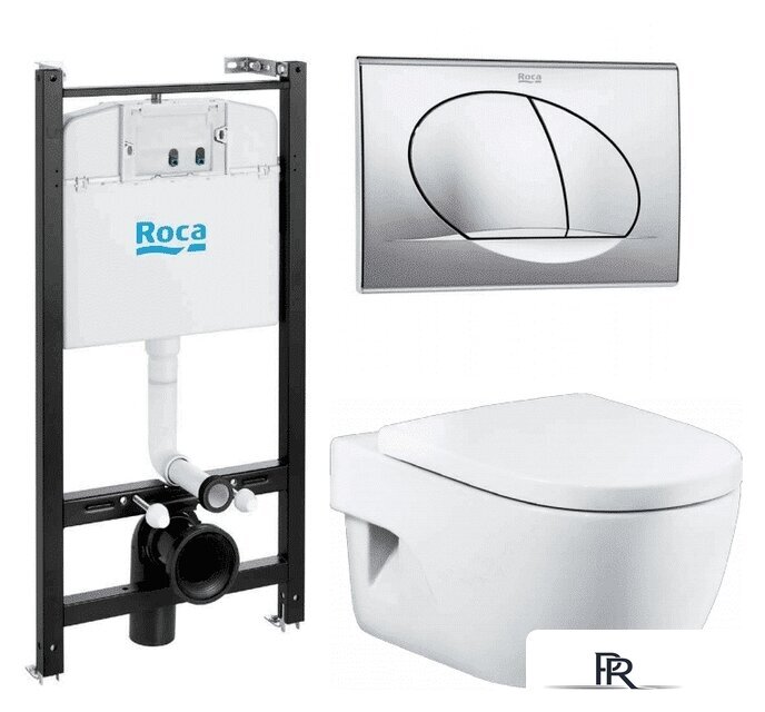 Унитаз подвесной Roca Meridian 893104110 - Изображение №1 — Интернет-магазин ПроЗаказ
