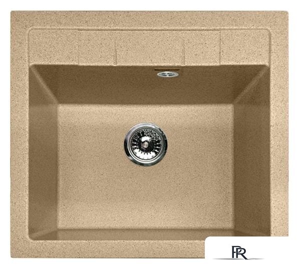 Кухонная мойка GranFest GF-Q-561 (песочный) - Изображение №2 — Интернет-магазин ПроЗаказ
