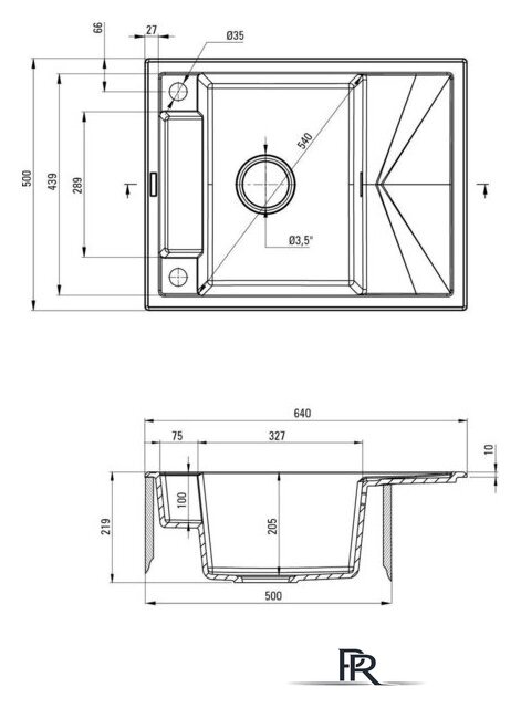 Кухонная мойка Deante Magnetic ZRM N11A - Изображение №2 — Интернет-магазин ПроЗаказ