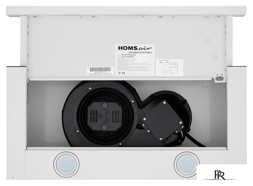 Кухонная вытяжка HOMSair Flat 50 (белый) - Изображение №7 — Интернет-магазин ПроЗаказ