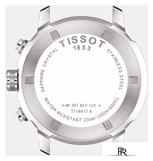 Наручные часы Tissot Prc 200 Chronograph T114.417.17.057.00 - Изображение №3 — Интернет-магазин ПроЗаказ