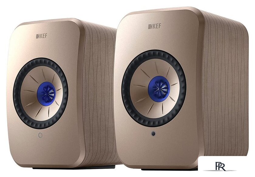 Полочная акустика KEF LSX II (бежево-золотистый) - Изображение №1 — Интернет-магазин ПроЗаказ