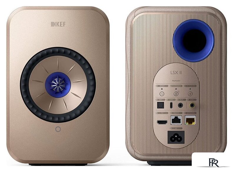 Полочная акустика KEF LSX II (бежево-золотистый) - Изображение №5 — Интернет-магазин ПроЗаказ