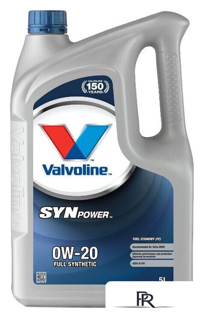 Моторное масло Valvoline SynPower FE 0W-20 872584 5л - Изображение №1 — Интернет-магазин ПроЗаказ