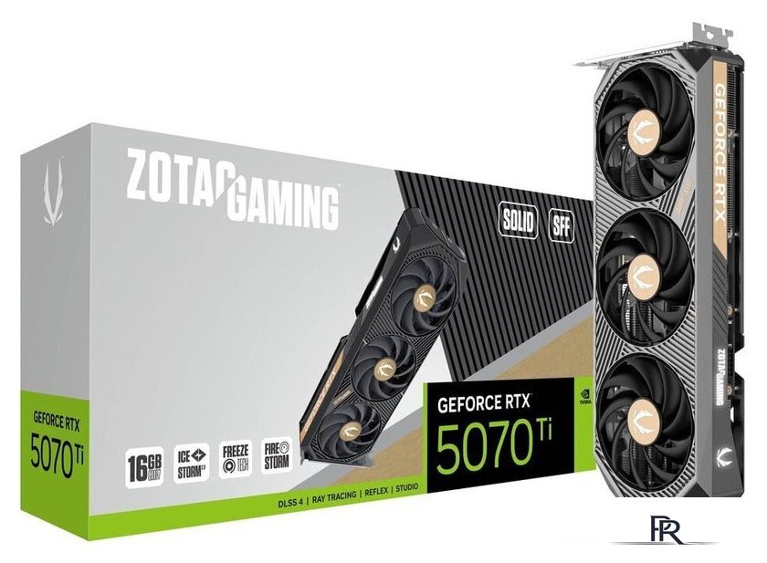 Видеокарта ZOTAC Gaming GeForce RTX 5070 Ti Solid SFF ZT-B50710D3-10P - Изображение №8 — Интернет-магазин ПроЗаказ