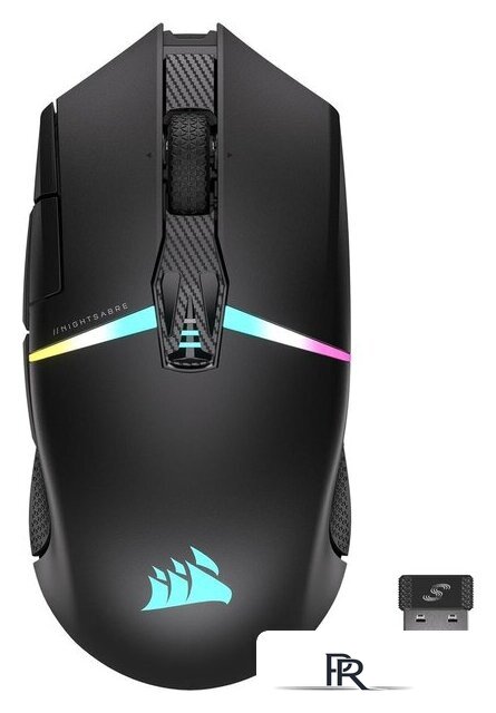 Игровая мышь Corsair Nightsabre Wireless RGB - Изображение №2 — Интернет-магазин ПроЗаказ
