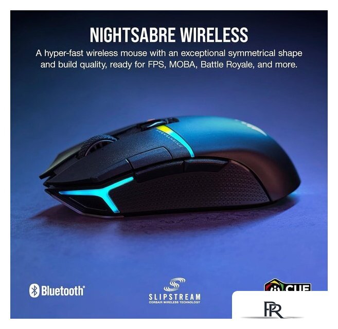 Игровая мышь Corsair Nightsabre Wireless RGB - Изображение №3 — Интернет-магазин ПроЗаказ