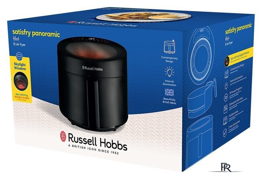 Аэрогриль (аэрофритюрница) Russell Hobbs Satisfry Panoramic 27420-56 - Изображение №9 — Интернет-магазин ПроЗаказ