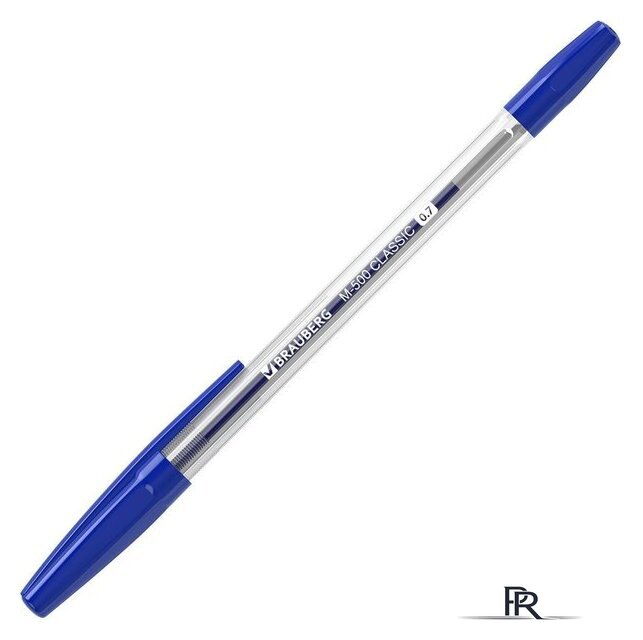 Набор шариковых ручек BRAUBERG M-500 143454 (10 шт.) - Изображение №4 — Интернет-магазин ПроЗаказ