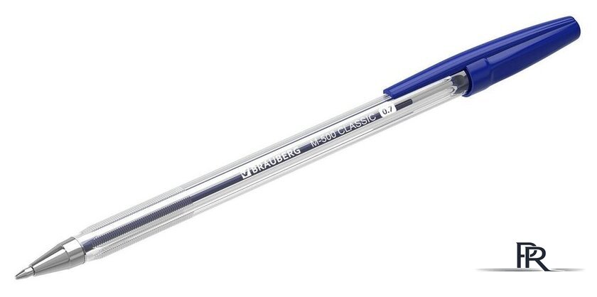 Набор шариковых ручек BRAUBERG M-500 143454 (10 шт.) - Изображение №7 — Интернет-магазин ПроЗаказ