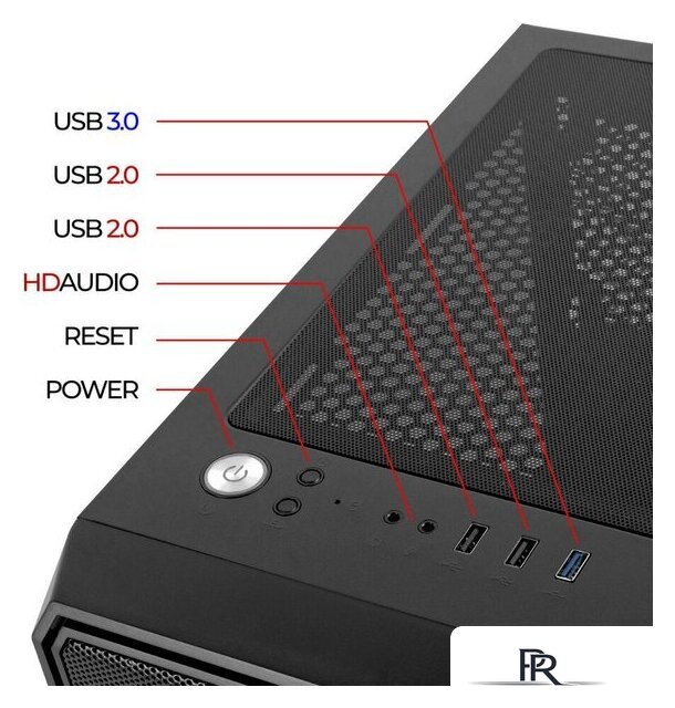 Корпус Ginzzu RX120 - Изображение №6 — Интернет-магазин ПроЗаказ