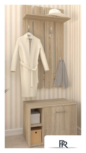 Стенка Кортекс-мебель Лара СП3 (дуб сонома) - Изображение №2 — Интернет-магазин ПроЗаказ