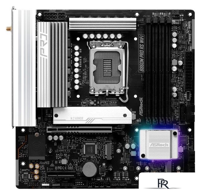 Материнская плата ASRock B860M Pro RS WiFi - Изображение №2 — Интернет-магазин ПроЗаказ