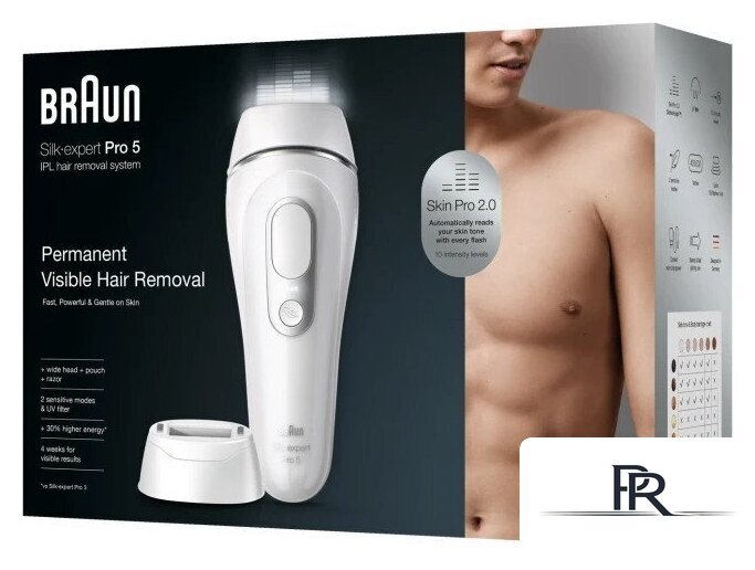 Фотоэпилятор Braun Silk-expert Pro 5 PL5145 - Изображение №6 — Интернет-магазин ПроЗаказ