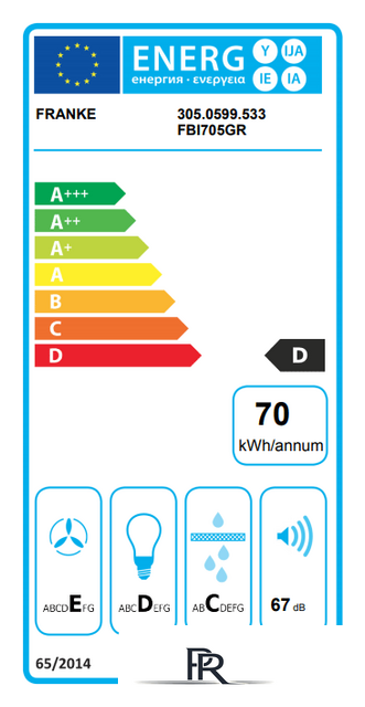 Кухонная вытяжка Franke Inca Smart FBI 705 GR 305.0599.533 - Изображение №4 — Интернет-магазин ПроЗаказ