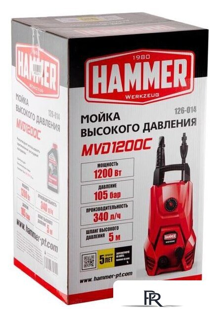 Мойка высокого давления Hammer MVD1200C - Изображение №15 — Интернет-магазин ПроЗаказ