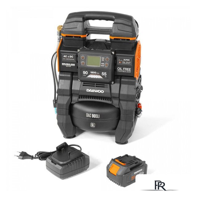 Компрессор Daewoo Power DAC 90S Li Set (с 1-им АКБ) - Изображение №3 — Интернет-магазин ПроЗаказ
