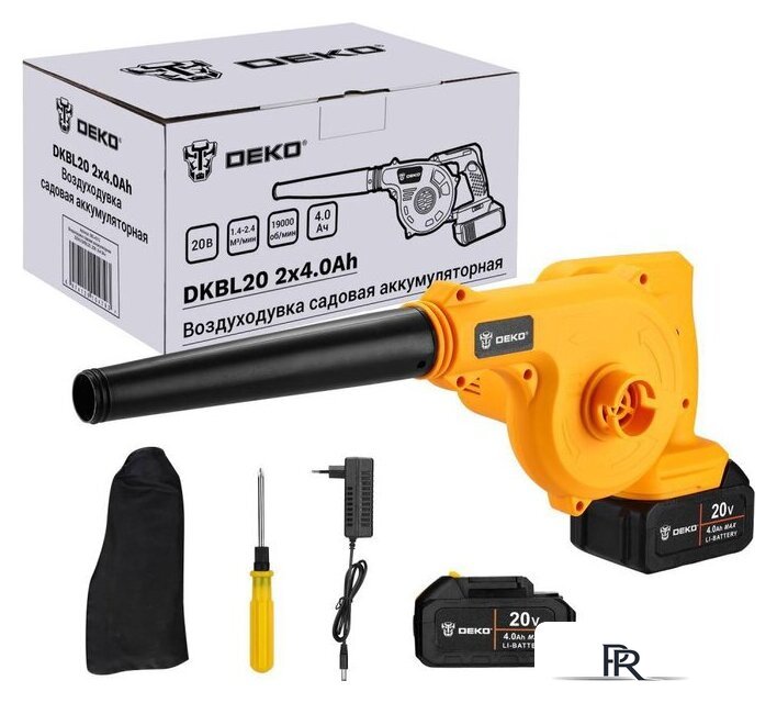 Ручная воздуходувка Deko DKBL20 SET 063-4313 (с 2-мя АКБ) - Изображение №1 — Интернет-магазин ПроЗаказ
