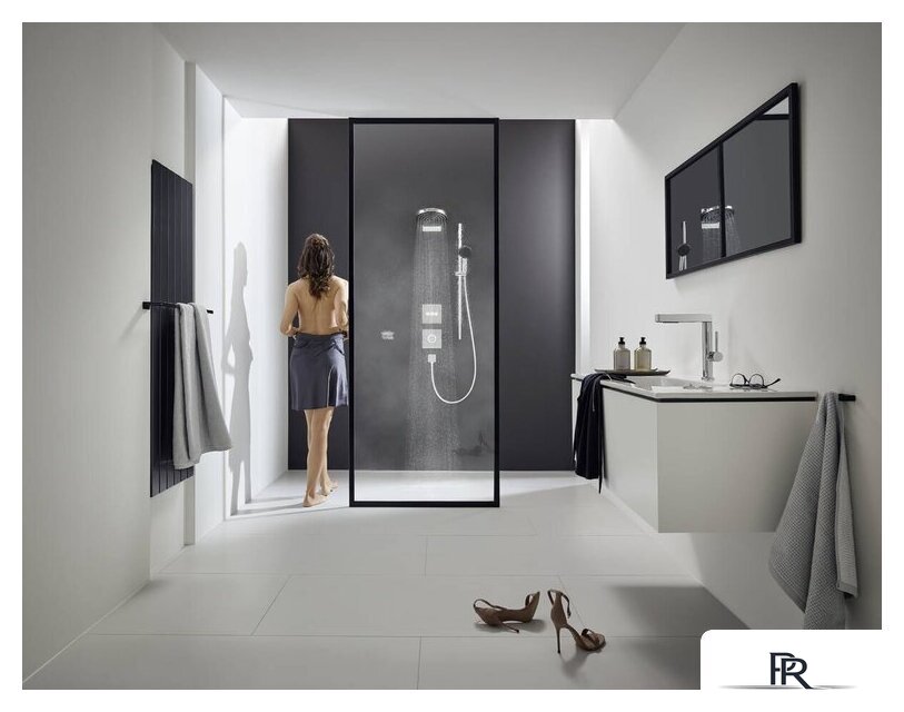 Душевой гарнитур  Hansgrohe Pulsify Select 105 3jet Relaxation 24170000 (хром) - Изображение №2 — Интернет-магазин ПроЗаказ