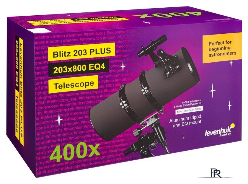 Телескоп Levenhuk Blitz 203 Plus - Изображение №12 — Интернет-магазин ПроЗаказ