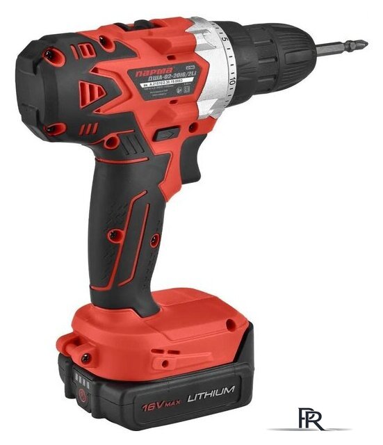 Дрель-шуруповерт Парма ДША-02-2016/2Li 02.021.00015 (с 2-мя АКБ, кейс) - Изображение №2 — Интернет-магазин ПроЗаказ