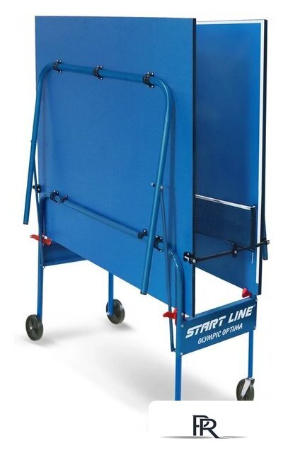 Теннисный стол Start Line Olympic Optima 6023-2 (с сеткой, синий) - Изображение №3 — Интернет-магазин ПроЗаказ