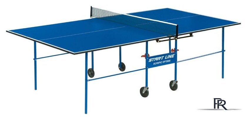 Теннисный стол Start Line Olympic Optima 6023-2 (с сеткой, синий) - Изображение №1 — Интернет-магазин ПроЗаказ