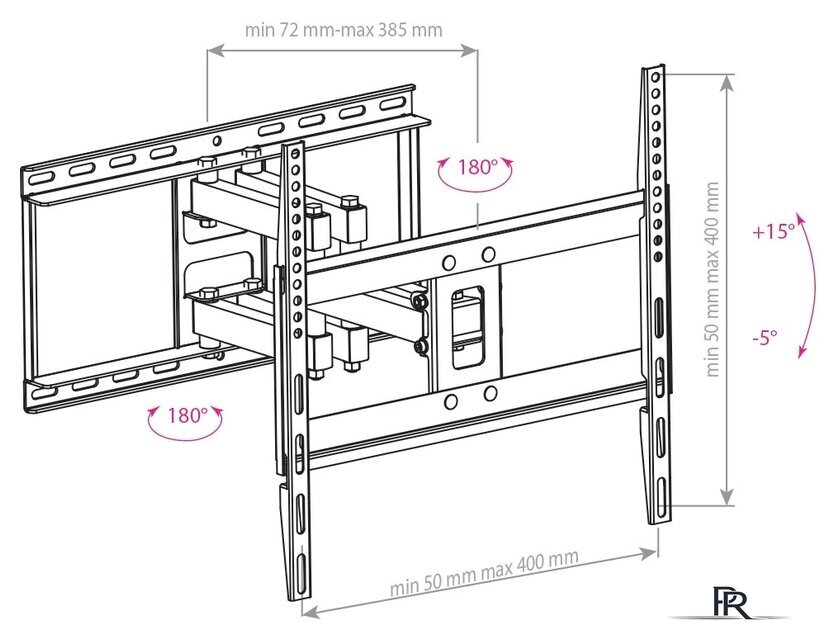 Кронштейн для телевизора Arm Media COBRA-50 - Изображение №2 — Интернет-магазин ПроЗаказ