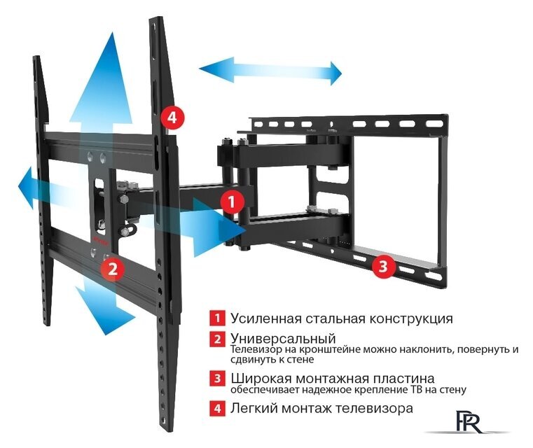 Кронштейн для телевизора Arm Media COBRA-50 - Изображение №3 — Интернет-магазин ПроЗаказ