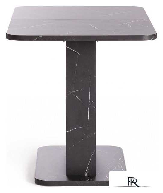 Кухонный стол TetChair Smart 105-140x68.6х75 (мрамор блэк роял/белый) - Изображение №3 — Интернет-магазин ПроЗаказ