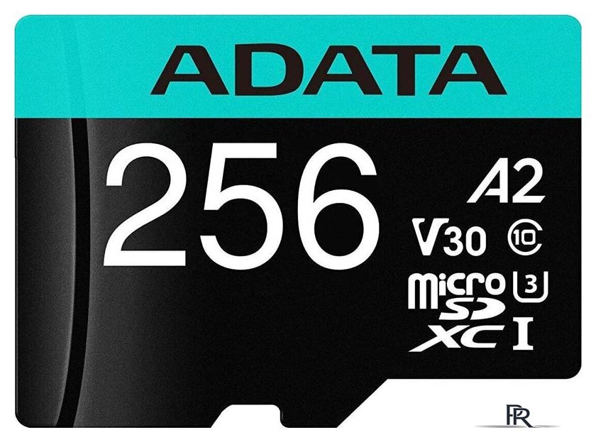 Карта памяти ADATA Premier Pro AUSDX256GUI3V30SA2-RA1 microSDXC 256GB (с адаптером) - Изображение №2 — Интернет-магазин ПроЗаказ