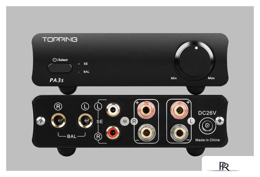 Усилитель мощности Topping PA3s (черный) - Изображение №4 — Интернет-магазин ПроЗаказ