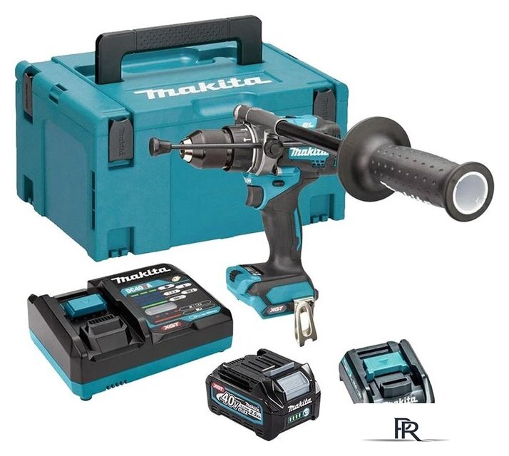 Ударная дрель-шуруповерт Makita HP001GD201 (с 2-мя АКБ, кейс) - Изображение №1 — Интернет-магазин ПроЗаказ