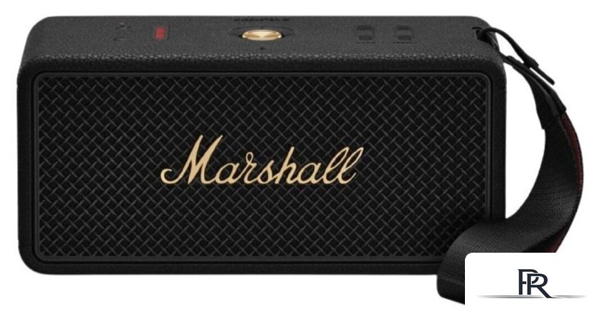 Беспроводная колонка Marshall Middleton II (черный/латунь) - Изображение №1 — Интернет-магазин ПроЗаказ