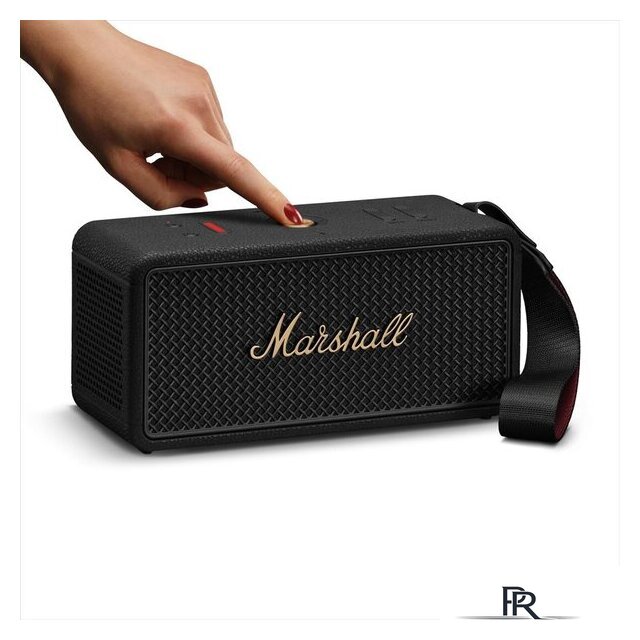 Беспроводная колонка Marshall Middleton II (черный/латунь) - Изображение №4 — Интернет-магазин ПроЗаказ