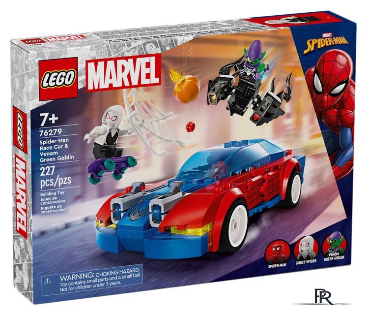 Конструктор LEGO Marvel Super Heroes 76279 Гоночная машина Человека-паука и Зеленый гоблин Веном - Изображение №1 — Интернет-магазин ПроЗаказ