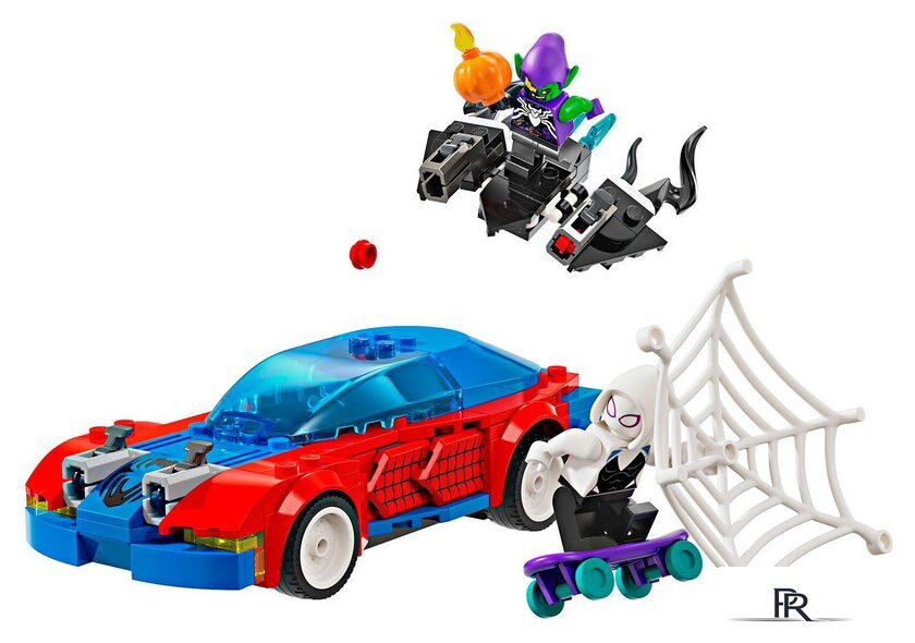 Конструктор LEGO Marvel Super Heroes 76279 Гоночная машина Человека-паука и Зеленый гоблин Веном - Изображение №2 — Интернет-магазин ПроЗаказ