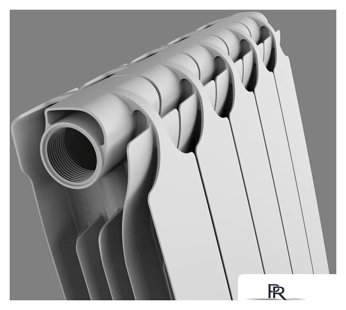 Биметаллический радиатор Теплоприбор БР1-500 (12 секций) - Изображение №4 — Интернет-магазин ПроЗаказ