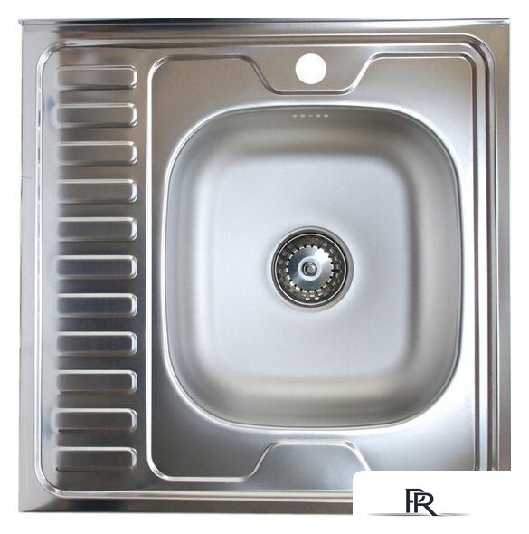 Кухонная мойка Kromevye ЕС 209 D (чаша справа) - Изображение №1 — Интернет-магазин ПроЗаказ