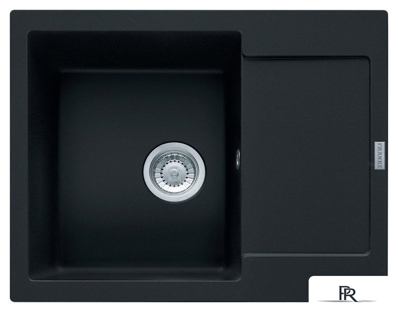 Кухонная мойка Franke Maris MRG 611-62 114.0676.031 (матовый черный) - Изображение №1 — Интернет-магазин ПроЗаказ