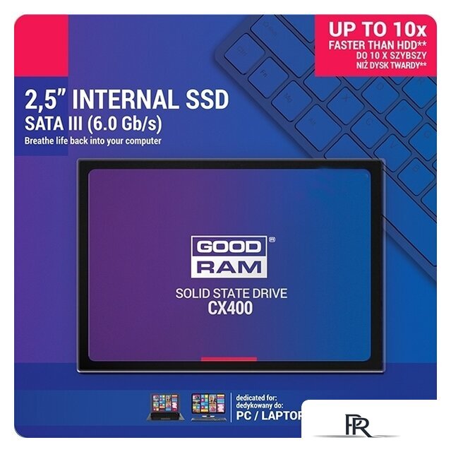 SSD GOODRAM CX400 256GB SSDPR-CX400-256 - Изображение №4 — Интернет-магазин ПроЗаказ