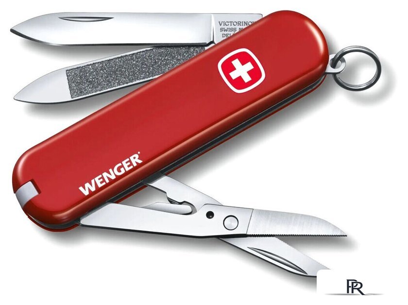 Складной нож Victorinox Wenger 0.6423.91 (красный) - Изображение №1 — Интернет-магазин ПроЗаказ